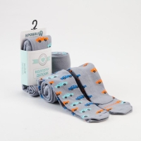 Колготки Крошка Я «Машинки», цвет серый, рост 68-74 см Колготки Крошка Я «Машинки», цвет серый, рост 68-74 см