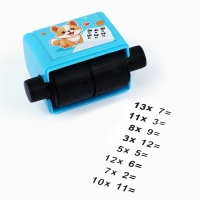 Математическая печать «Любознательный корги», умножение, 100 примеров Математическая печать «Любознательный корги», умножение, 100 примеров