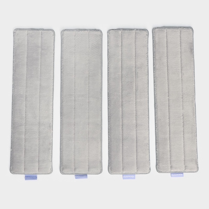 Насадоки для швабры Future Alp &laquo;4 clean system&raquo;, 4 шт