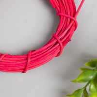 Кольцо ротанг для изготовления ловца снов "Фуксия" d=10 см Кольцо ротанг для изготовления ловца снов "Фуксия" d=10 см