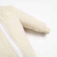 Комбинезон на молнии Крошка, Я BASIC LINE, рост 86-92 см, молочный