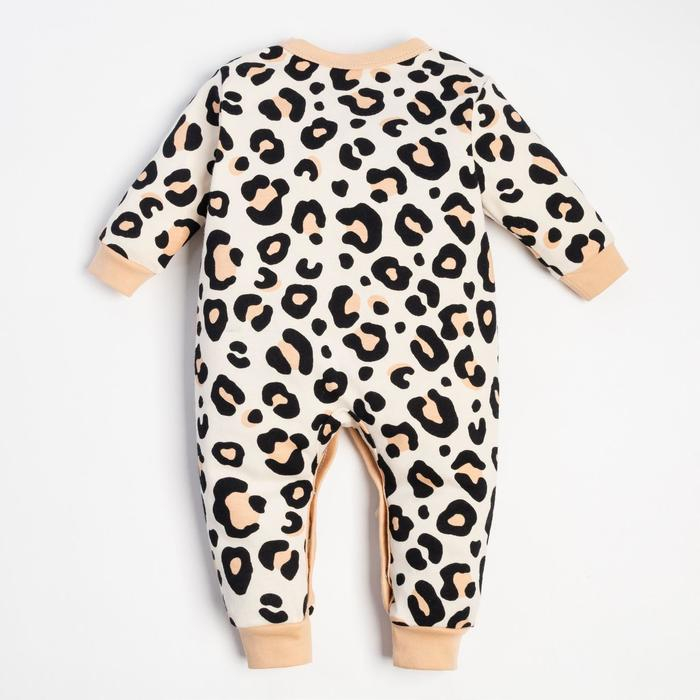 Комбинезон Крошка Я &laquo;Леопард&raquo;, рост 86-92 см