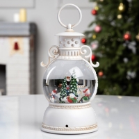 Фигура светодиодная «Волшебный каток», 20х10.5 см, музыка, батарейки ААх3 (не в комплекте), USB, свечение тёплое белое Фигура светодиодная «Волшебный каток», 20х10.5 см, музыка, батарейки ААх3 (не в комплекте), USB, свечение тёплое белое