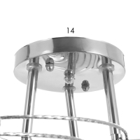 Люстра "Баффи" 3х40Вт Е27 Хром МОДЕЛЬ: 2751100 Люстра "Баффи" 3х40Вт Е27 Хром МОДЕЛЬ: 2751100