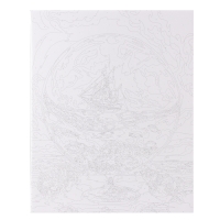 Картина по номерам на холсте с подрамником «Морской мир», 40 х 50 см Картина по номерам на холсте с подрамником «Морской мир», 40 х 50 см