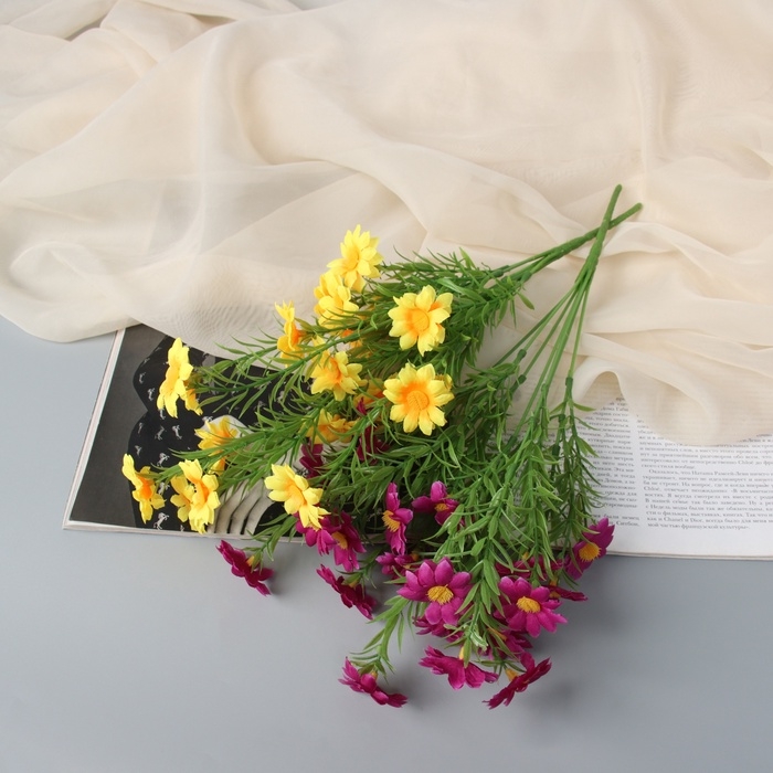 Букет "Гелихризум" 32 см, микс