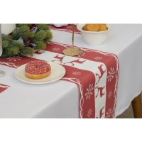 Дорожка новогодняя на стол Доляна &laquo;Новый год&raquo;, сервировочная, 180&times;30 см