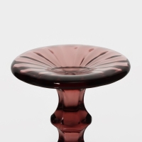 Набор бокалов для шампанского стеклянный Magistro &laquo;Ла-Манш&raquo;, 160 мл, 7&times;20 см, 2 шт, цвет розовый