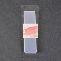 Органайзер для хранения, с крышкой, 16,5 &times; 4,5 &times; 2,2 см, цвет прозрачный