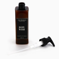 Дозатор для шампуня, кондиционера, гель для душа The premium collection, 250 мл, МИКС