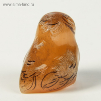Сувенир &laquo;Совушка&raquo;, 3,5&times;4 см. селенит
