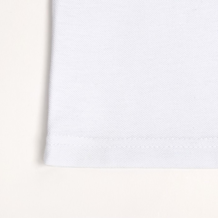 Футболка (поло) мужская MINAKU REGULAR FIT: цвет белый, р-р 50