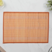 Салфетка сервировочная на стол &laquo;Кант&raquo;, 44&times;30 см, цвет бежевый