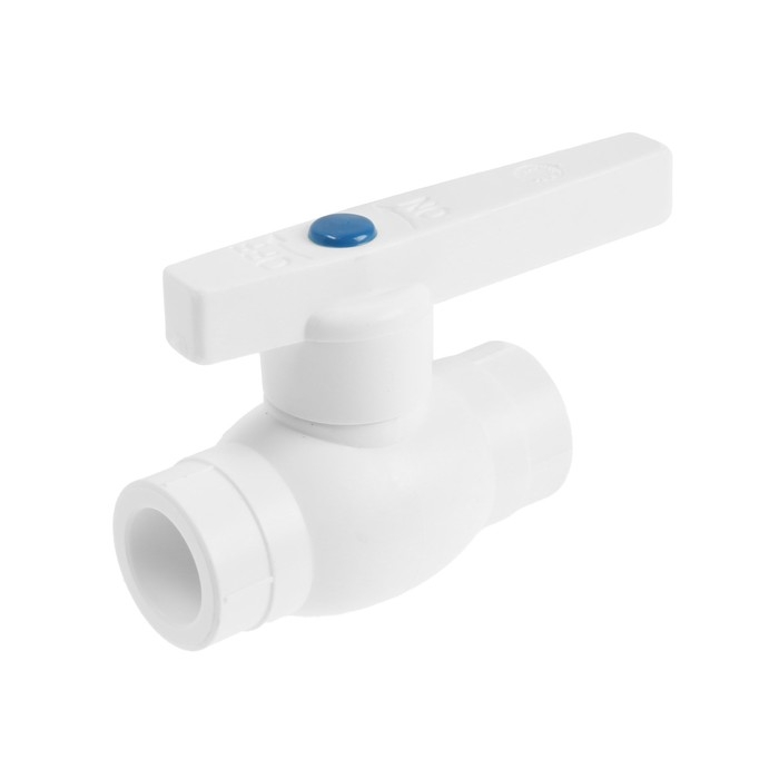 Кран шаровой MeerPlast, 20 мм, полипропиленовый Кран шаровой MeerPlast, 20 мм, полипропиленовый