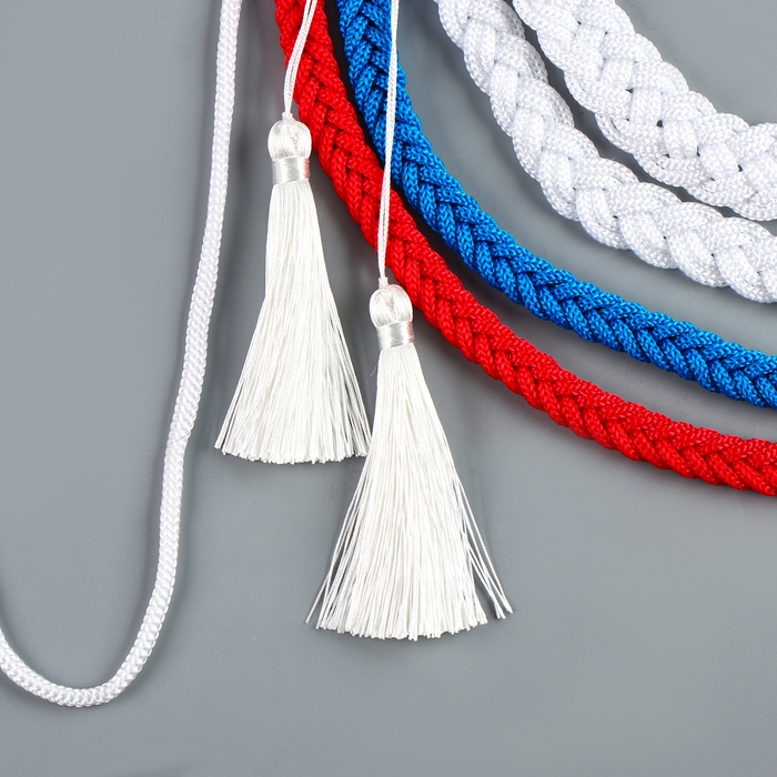 Карнавальный аксельбант «Солдат на параде», триколор Карнавальный аксельбант «Солдат на параде», триколор