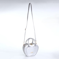 Сумка женская кросс-боди на молнии, цвет серебряный Сумка женская кросс-боди на молнии, цвет серебряный