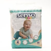 Подгузники &laquo;Senso baby&raquo; Maxi (7-18 кг), 66 шт