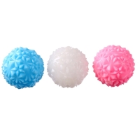 Мяч световой &laquo;Грань&raquo; с пищалкой, цвета МИКС