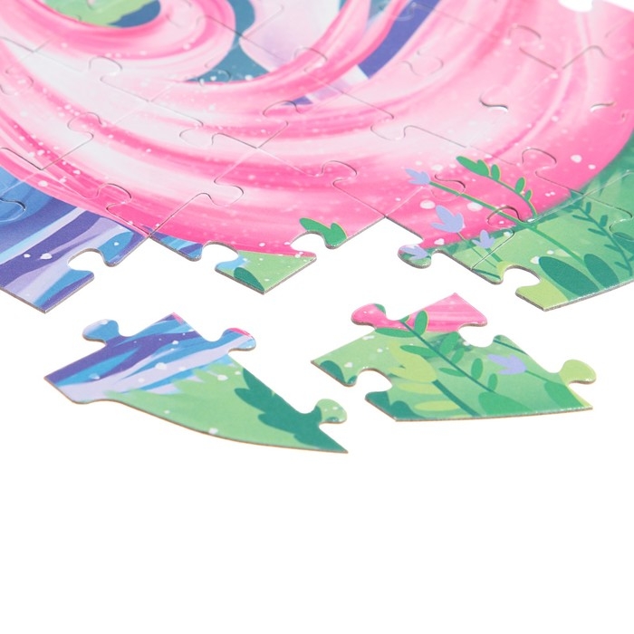 Фигурный пазл «Волшебный единорог», 122 детали Фигурный пазл «Волшебный единорог», 122 детали