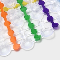 Коврик противоскользящий в ванну на присосках Доляна «Радуга», 35×65 см Коврик противоскользящий в ванну на присосках Доляна «Радуга», 35×65 см