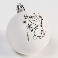 Новый год. Ёлочный шар под раскраску, 5.5 см, Холодное сердце Новый год. Ёлочный шар под раскраску, 5.5 см, Холодное сердце