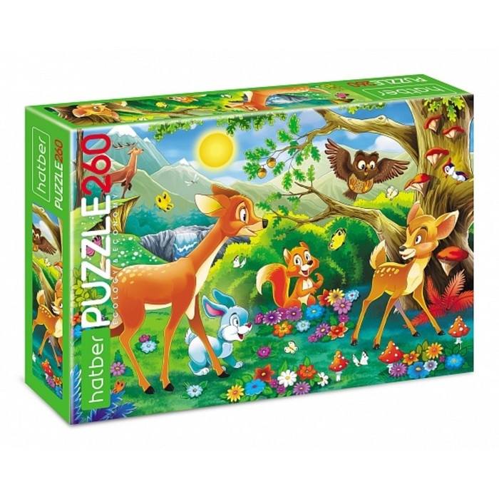Пазл &laquo;Бэмби и его друзья&raquo;, 260 элементов