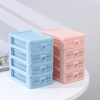 Мини - комод для мелочей 4 секции Доляна &laquo;Вязание&raquo;, 12,5&times;9&times;14,5 см, цвет МИКС