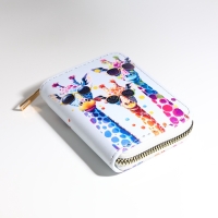 Кошелёк на молнии, цвет белый Кошелёк на молнии, цвет белый