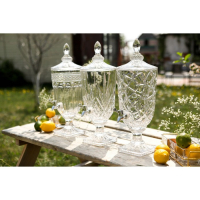 Диспенсер для напитков стеклянный Magistro &laquo;Изыск&raquo;, 3 л, 17&times;44,5 см