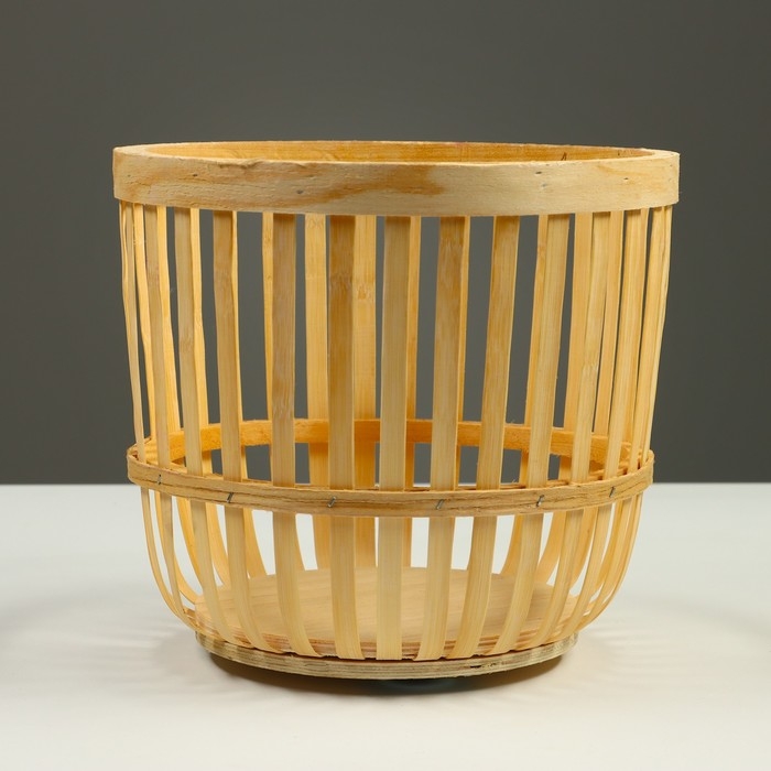 Подставка для цветов, 25 х 25 х 22 см, натуральный