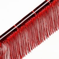 Гирлянда &laquo;Дождик&raquo; с липкой лентой, 2 метра, цвет красный