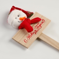 Новый год! Украшение для торта &laquo;Снеговик&raquo;