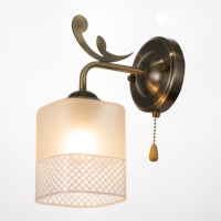 Бра 2186/1 E27 40Вт бронза 22х11х20 см