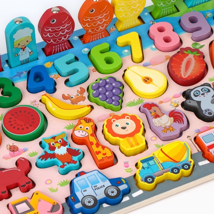 Большой развивающий набор для детей &laquo;Сортер. Окружающий мир и счёт&raquo;