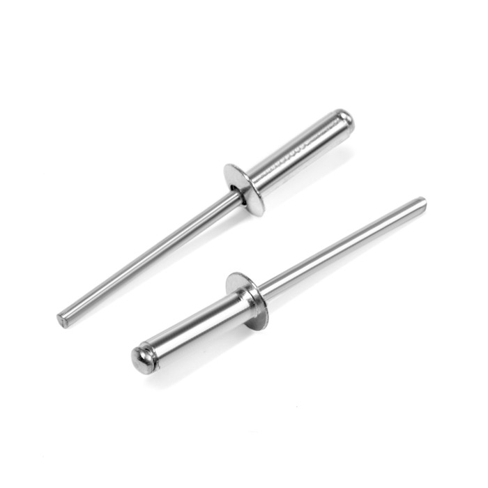 Заклёпки вытяжные ТУНДРА, алюминий-сталь, 50 шт, 4 х 16 мм Заклёпки вытяжные ТУНДРА, алюминий-сталь, 50 шт, 4 х 16 мм