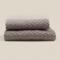 Полотенце махровое SL HOME: Geometry "Саббиа" 50х90 см, 83% хлопок, 17% лён, 500 г/м2