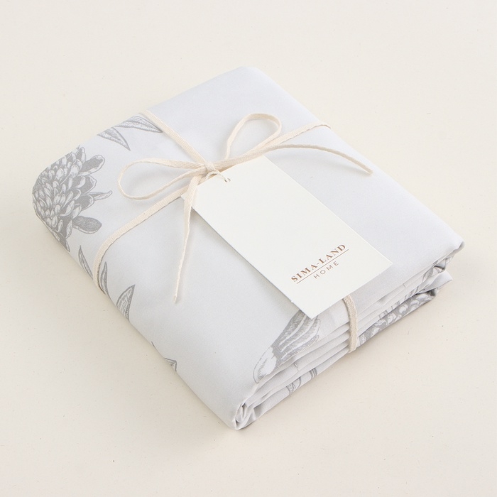 Набор наволочек SL Home Flowers 70*70+3 см - 2 шт, сатин, 140 гр/м2, 100% хлопок Набор наволочек SL Home Flowers 70*70+3 см - 2 шт, сатин, 140 гр/м2, 100% хлопок