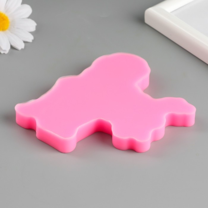 Молд силикон Молд силикон "Девушка с развевающимися волосами" 10,3х8,7х1,2 см