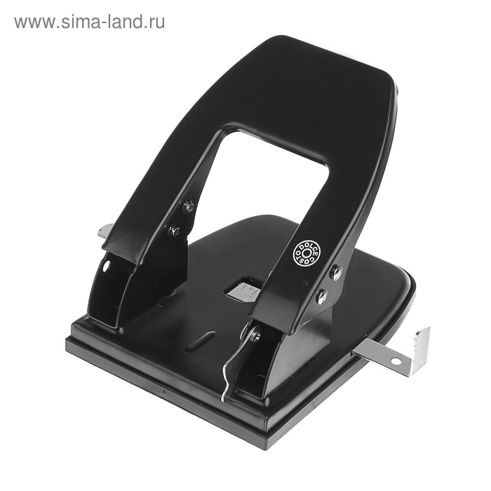 Дырокол с линейкой 30 листов, Dolce Costo, чёрный Дырокол с линейкой 30 листов, Dolce Costo, чёрный