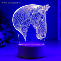 Светильник "Лошадь" LED RGB от сети Светильник "Лошадь" LED RGB от сети