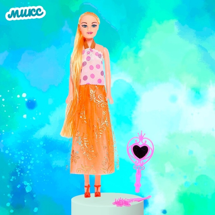 Кукла-модель &laquo;Оля&raquo; в платье, с аксессуарами, МИКС
