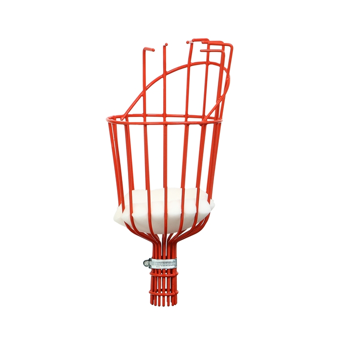 Плодосъемник на металлическом черенке, d = 15 см, 120 см, Greengo