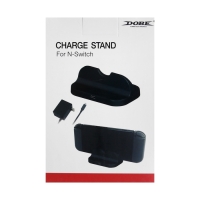 Зарядная станция для 2-х геймпадов Dobe TNS-855, Charge Stand для Nintendo Switch, чёрная Зарядная станция для 2-х геймпадов Dobe TNS-855, Charge Stand для Nintendo Switch, чёрная