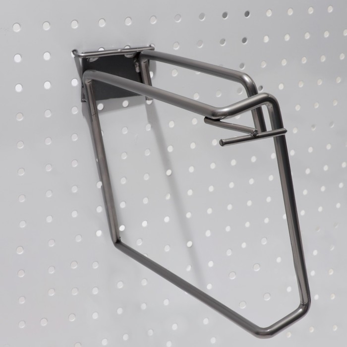 Держатель для молотков на перфорацию, 22&times;8&times;23 см, цвет хром