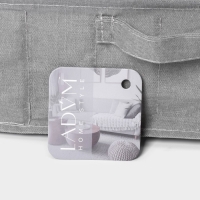 Органайзер для хранения белья LaDо́m, 6 ячеек, 32&times;17&times;12 см, цвет серый