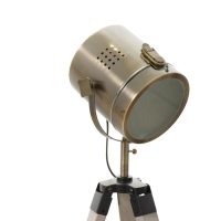 Настольная лампа "Алес" E27 40Вт бронза 24х31 см RISALUX Настольная лампа "Алес" E27 40Вт бронза 24х31 см RISALUX