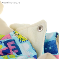 Комбинезон для животных "Принт", флис, XS (ДС 18-20, ОШ 24, ОГ 27-30 см), микс