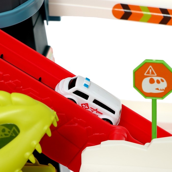 Автотрек «Динозавр», звуковые эффекты, эффект дыма Автотрек «Динозавр», звуковые эффекты, эффект дыма