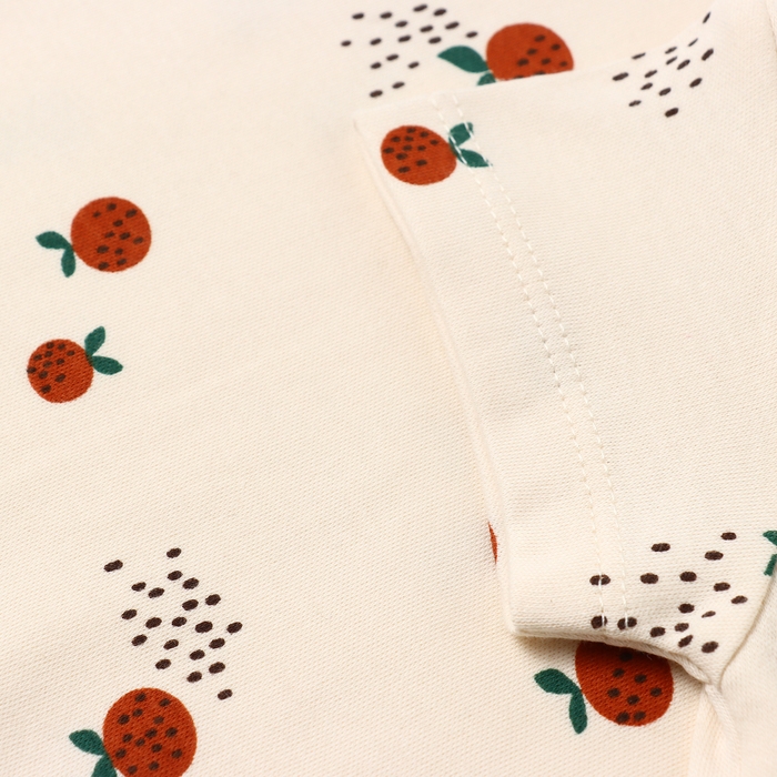 Футболка Крошка Я Oranges р. 74-80, молочный Футболка Крошка Я Oranges р. 74-80, молочный