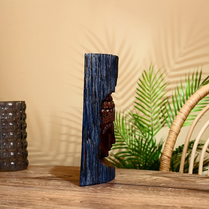 Сувенир "Голова Будды" албезия 20х10х30 см